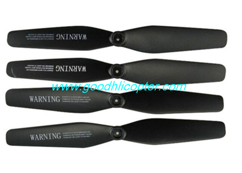 SYMA-X5HC-X5HW Quad Copter parts Main Blades propellers (black color) - Click Image to Close